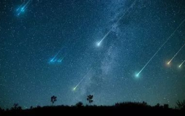 等不到双子座流星雨洒满天际,漫天繁星，等待的浪漫邂逅